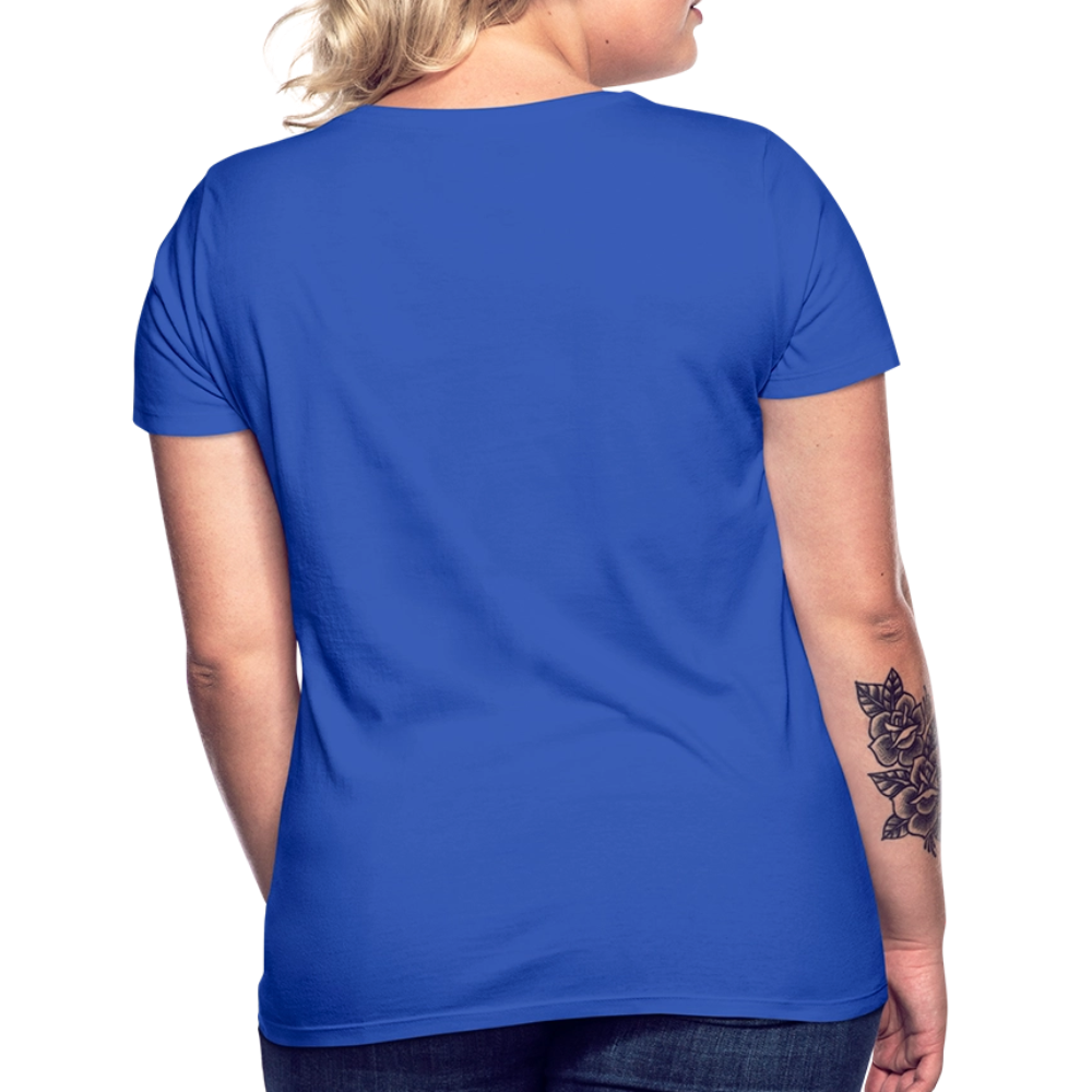LiNBW. Frauen T-Shirt Schnurren ist mein Soundtrack - Royalblau