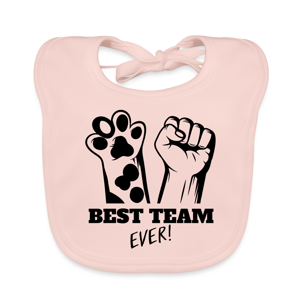 LiNBW. Lätzchen Best Team Ever - Rose