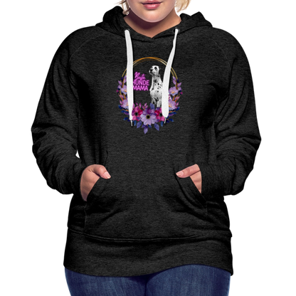 LiNBW. Frauen Hoodie Beste Hundemama - Anthrazit