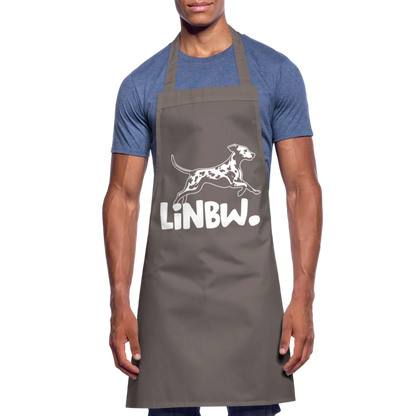 Kochschürze mit LINBW-Logo – schlicht, stilvoll & bewusst - Grau