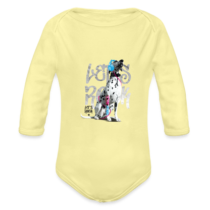 Baby-Body „Let’s Rock – Boa in Concert“ – Musik trifft Dalmatinerpower - Hellgelb