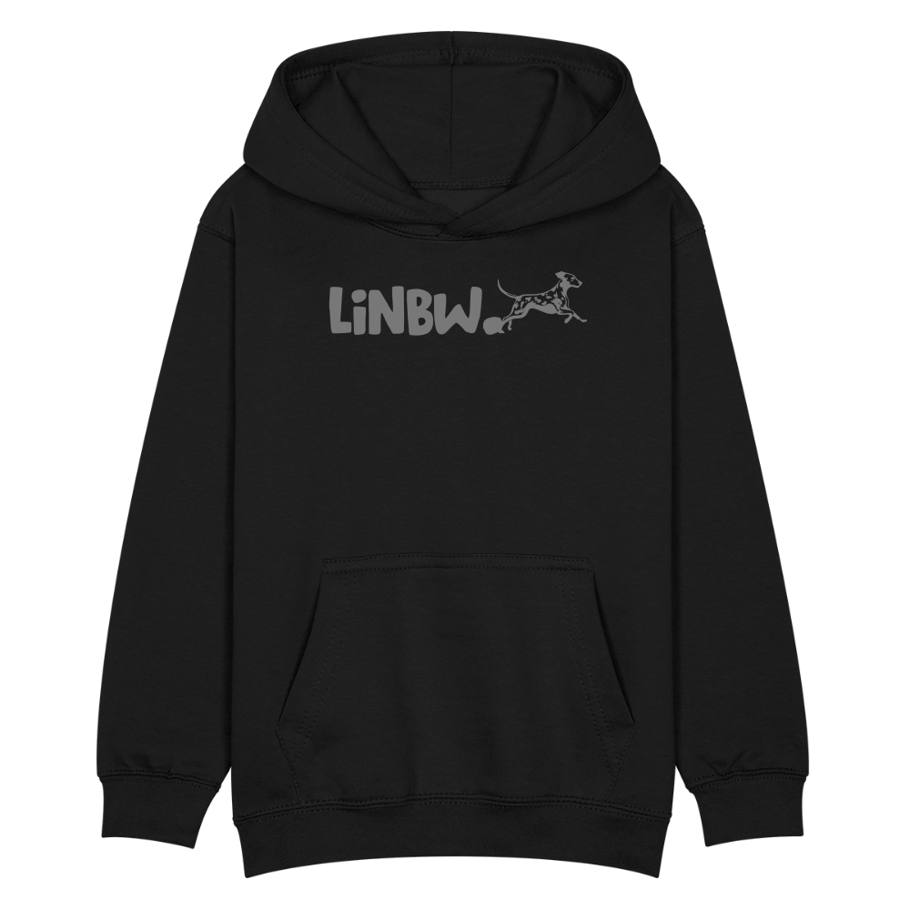 LiNBW. Kinder Hoodie Life is not just black and white - Schwarz