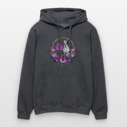 LiNBW. Männer & Frauen Hoodie Beste Hundemama - Dunkelgrau meliert