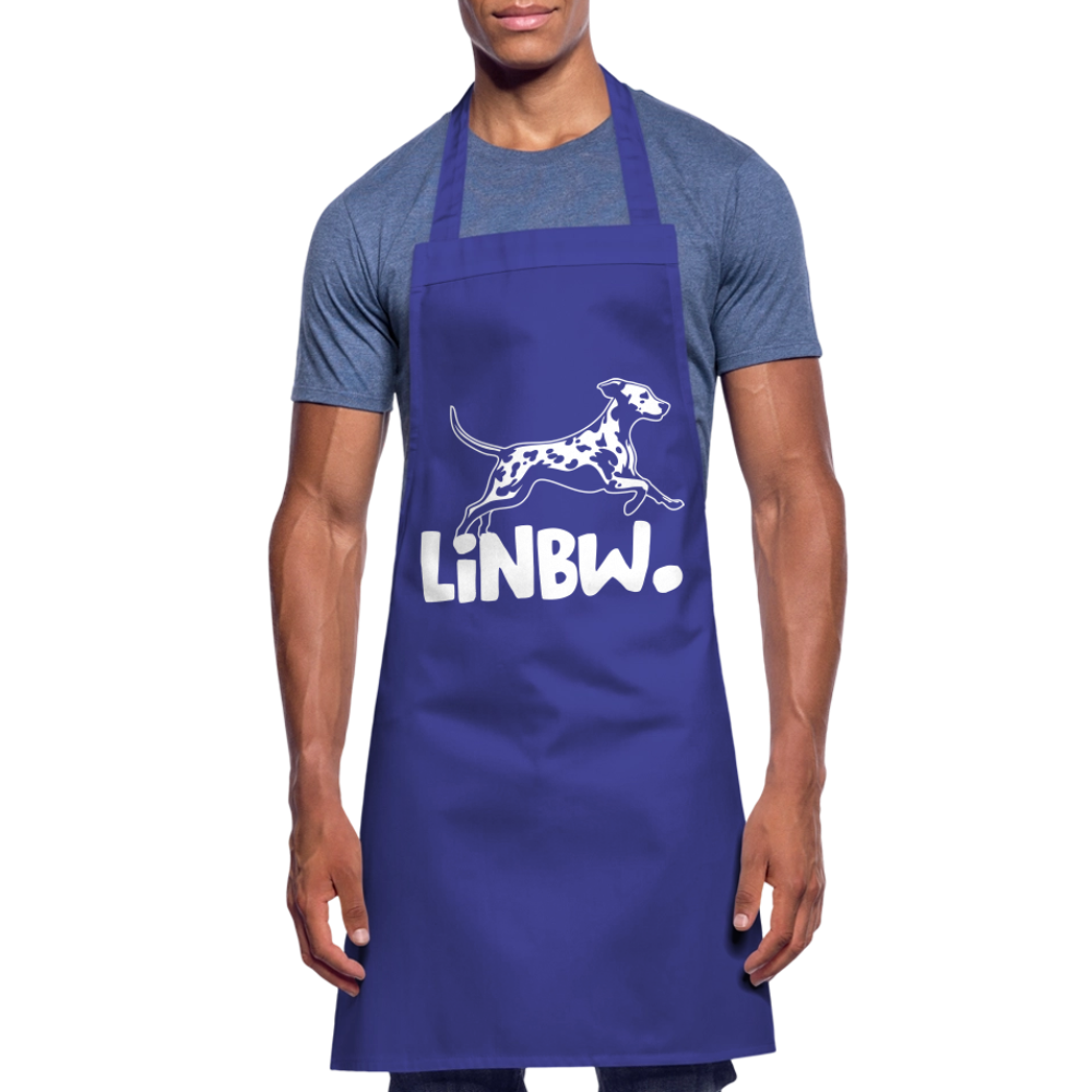 Kochschürze mit LINBW-Logo – schlicht, stilvoll & bewusst - Royalblau