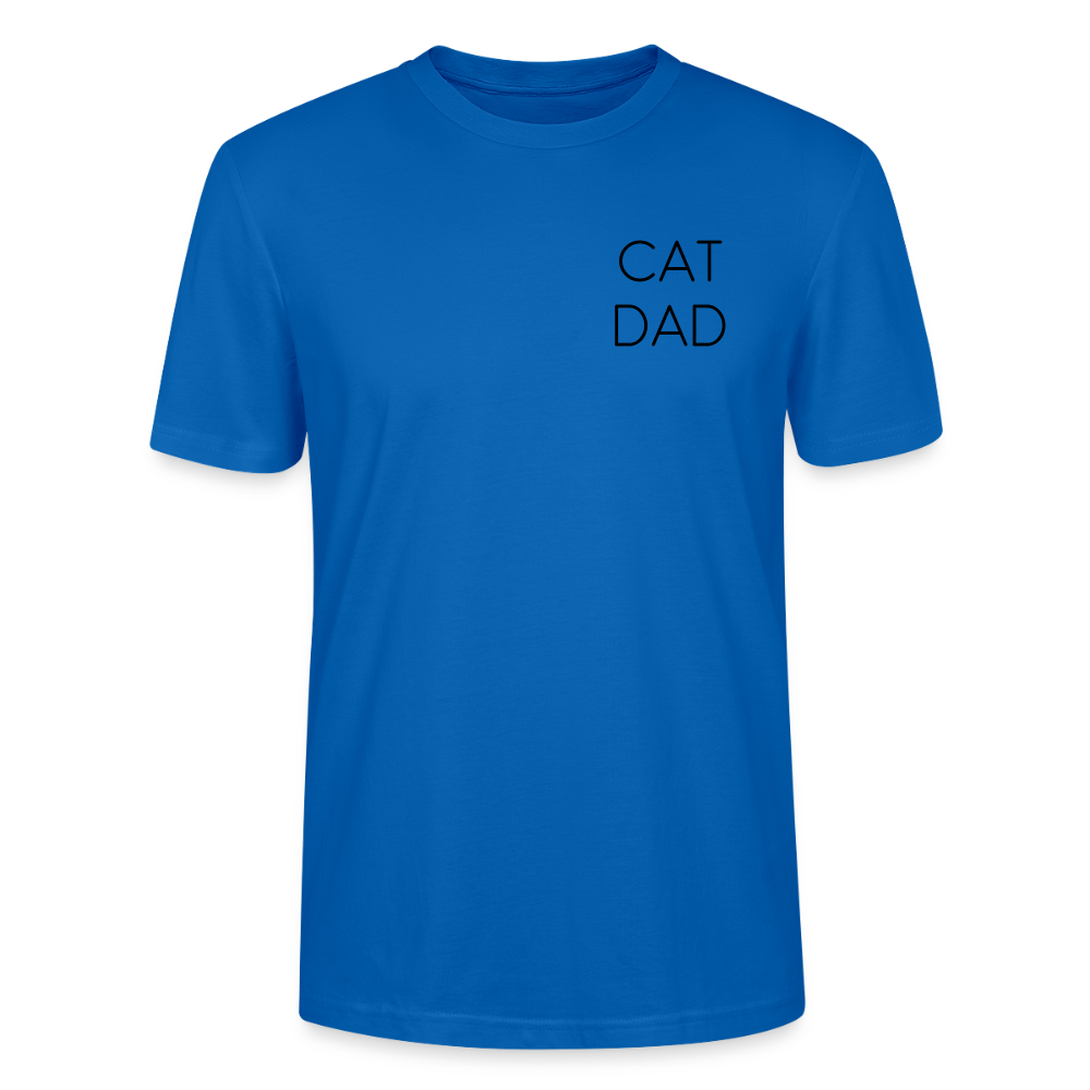 LiNBW. Männer T-Shirt Stolzes Personal einer Katze - Pfauenblau