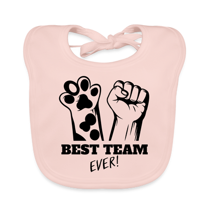 LiNBW. Lätzchen Best Team Ever - Rose