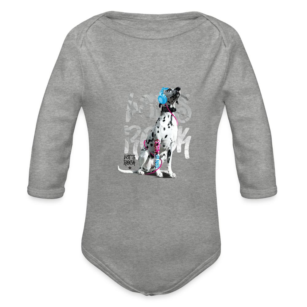 Baby-Body „Let’s Rock – Boa in Concert“ – Musik trifft Dalmatinerpower - Grau meliert