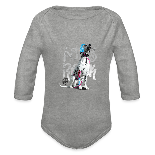 Baby-Body „Let’s Rock – Boa in Concert“ – Musik trifft Dalmatinerpower - Grau meliert