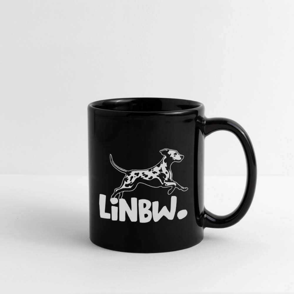 LiNBW. Keramiktasse Life is not just black and white - Schwarz