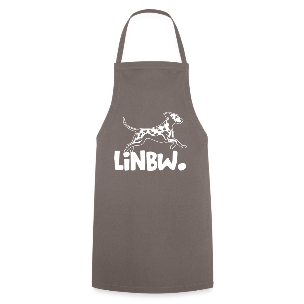 Kochschürze mit LINBW-Logo – schlicht, stilvoll & bewusst - Grau
