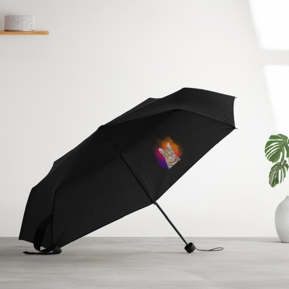 LiNBW. Regenschirm Katze Pedro - Schwarz