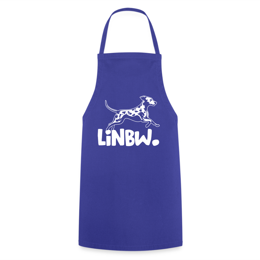 Kochschürze mit LINBW-Logo – schlicht, stilvoll & bewusst - Royalblau