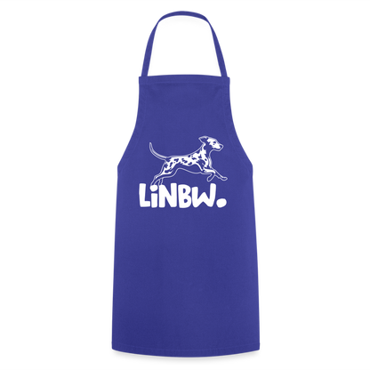 Kochschürze mit LINBW-Logo – schlicht, stilvoll & bewusst - Royalblau
