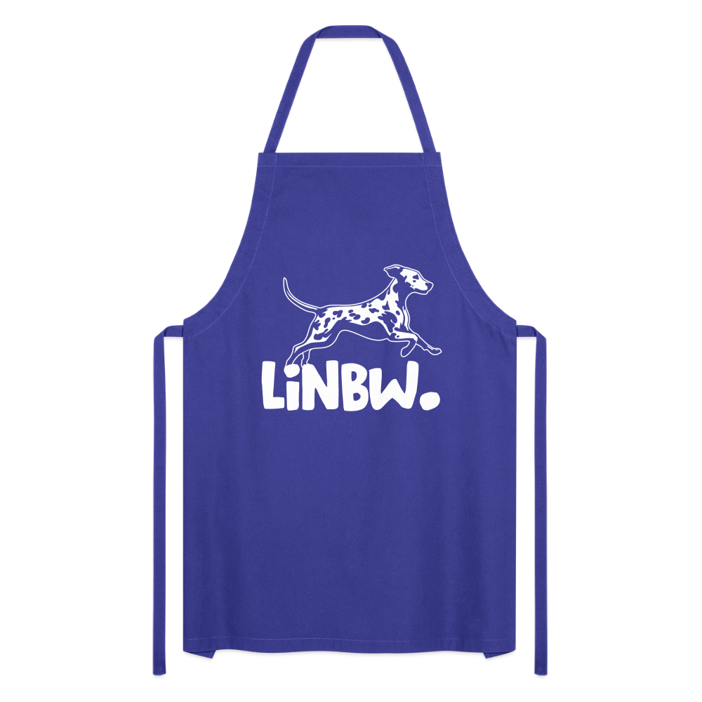 Kochschürze mit LINBW-Logo – schlicht, stilvoll & bewusst - Royalblau