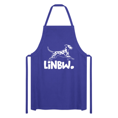 Kochschürze mit LINBW-Logo – schlicht, stilvoll & bewusst - Royalblau