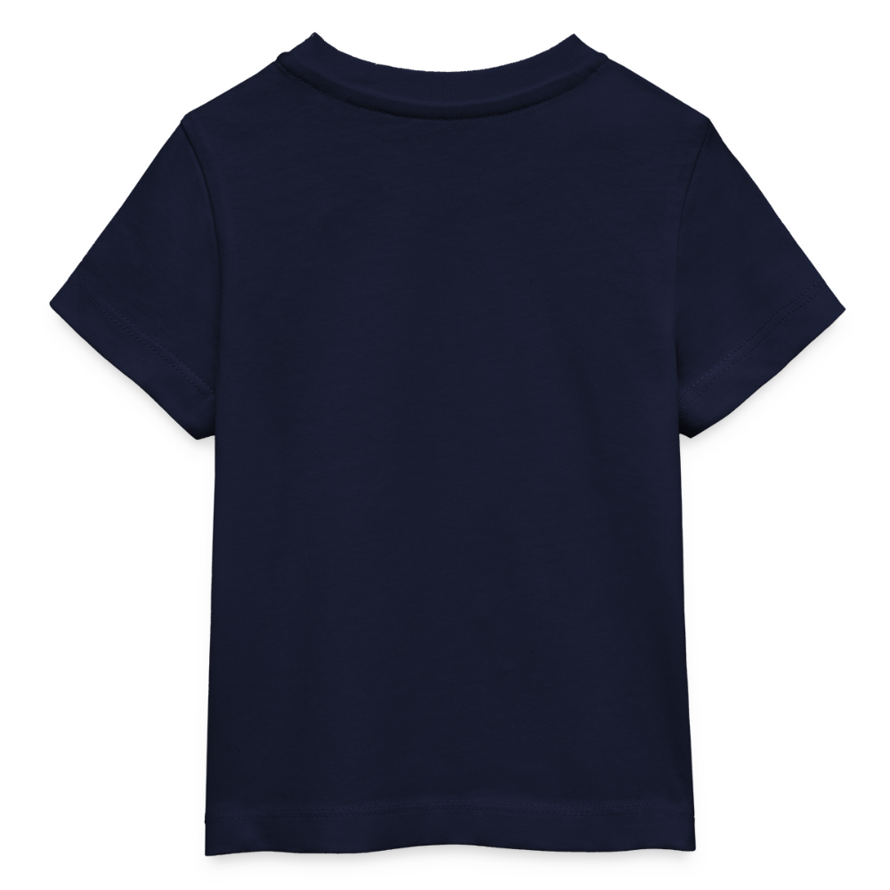 LiNBW. Baby T-Shirt Stolzes Personal einer Katze - Navy
