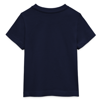 LiNBW. Baby T-Shirt Stolzes Personal einer Katze - Navy