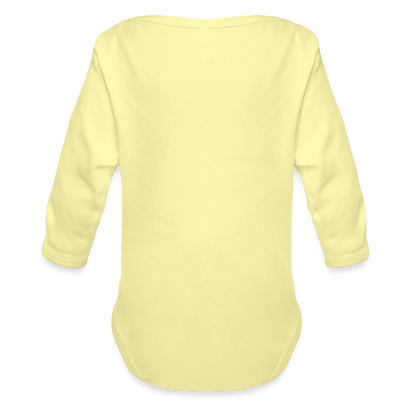 Baby-Body „Life is not just black and white“ – Statement mit Haltung - Hellgelb