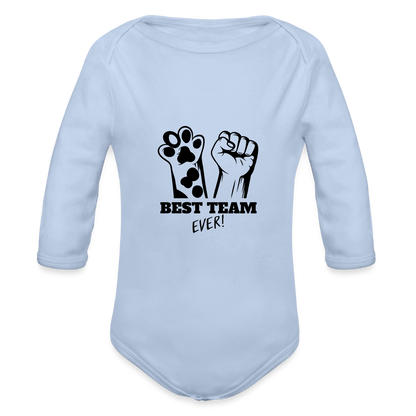Baby-Body „Best Team Ever!“ – Für kleine Tierfreunde mit Power - Sky