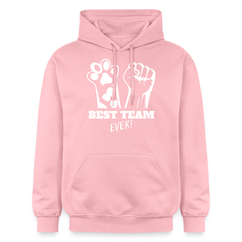 LiNBW. Männer & Frauen Hoodie Best Team Ever - Hellrosa