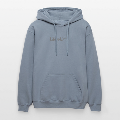 LiNBW. Männer & Frauen Hoodie Life is not just black and white - Blau