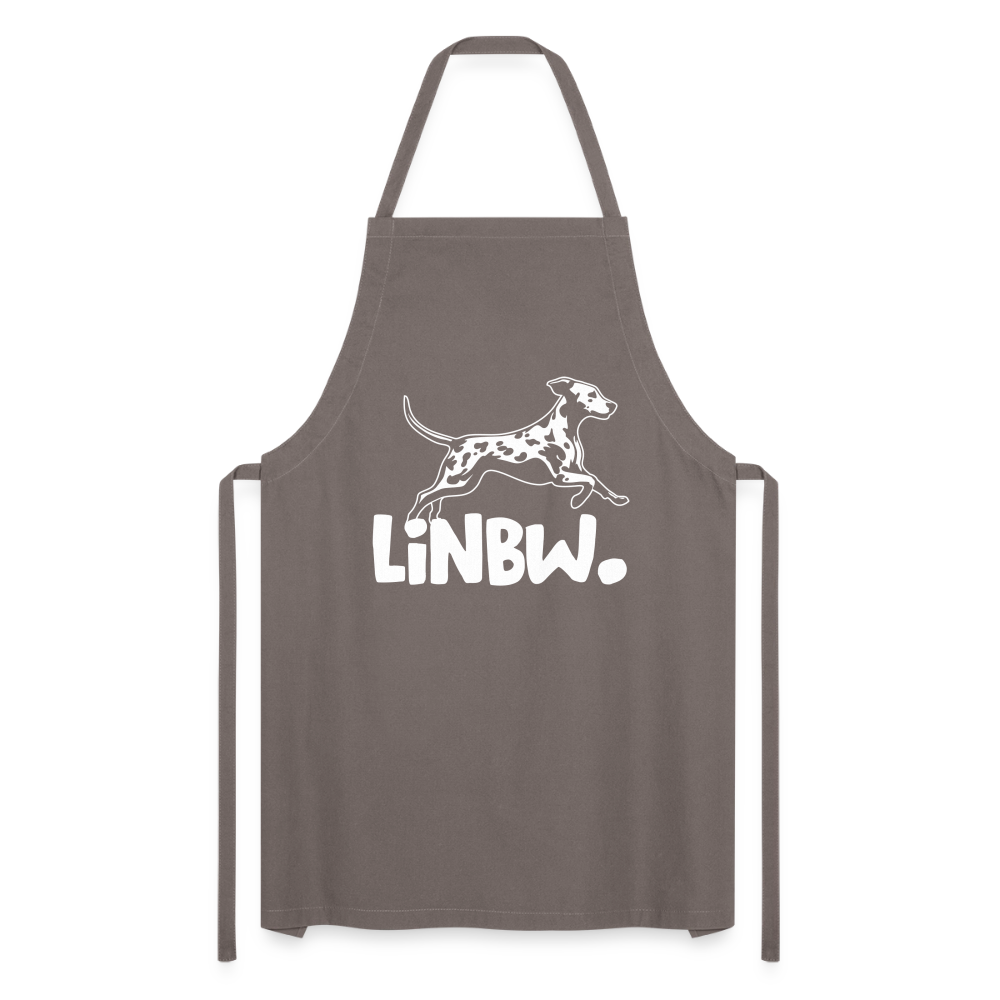 Kochschürze mit LINBW-Logo – schlicht, stilvoll & bewusst - Grau