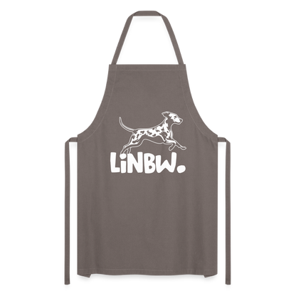 Kochschürze mit LINBW-Logo – schlicht, stilvoll & bewusst - Grau