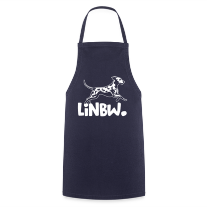 Kochschürze mit LINBW-Logo – schlicht, stilvoll & bewusst - Navy