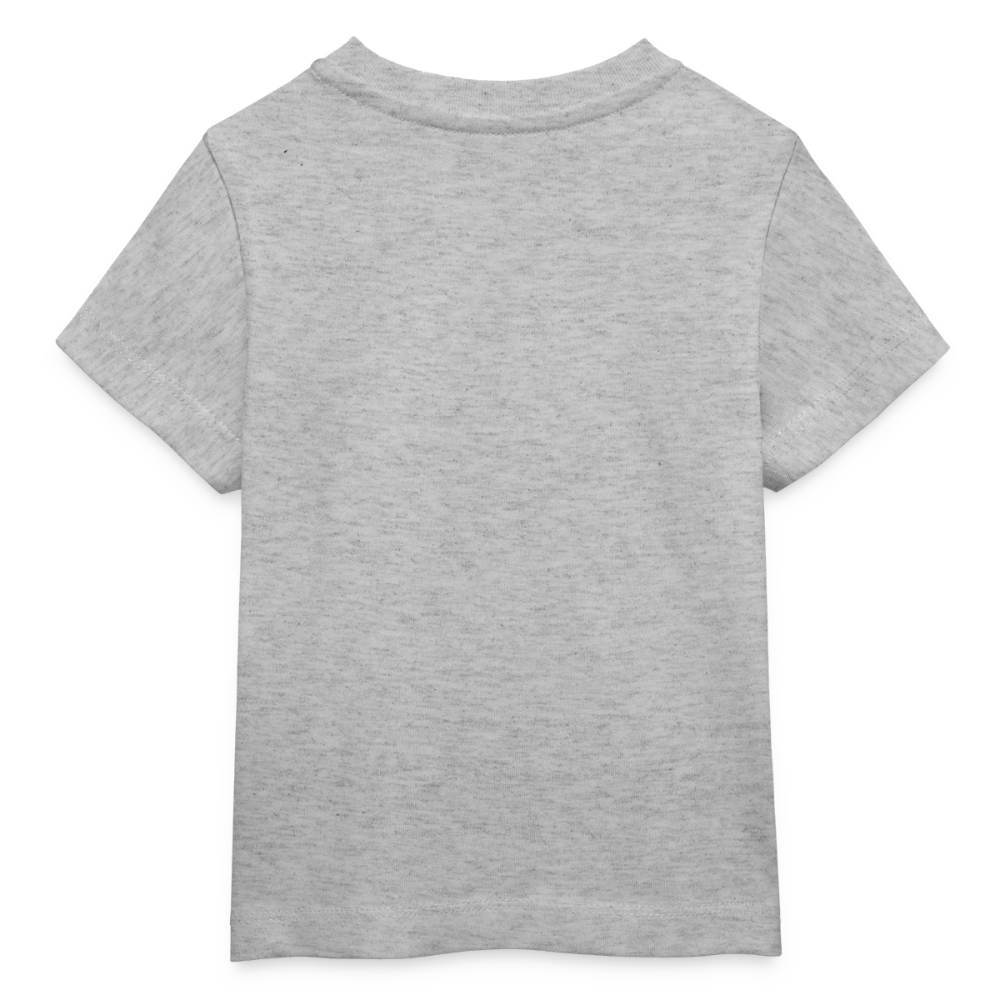 LiNBW. Baby T-Shirt Stolzes Personal einer Katze - Grau meliert