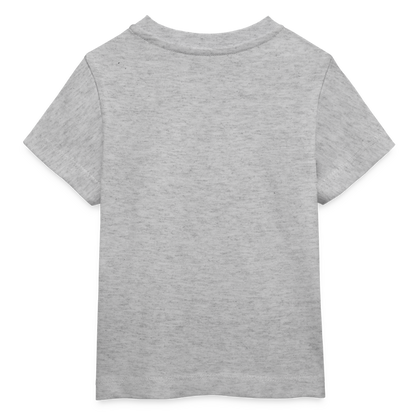 LiNBW. Baby T-Shirt Stolzes Personal einer Katze - Grau meliert