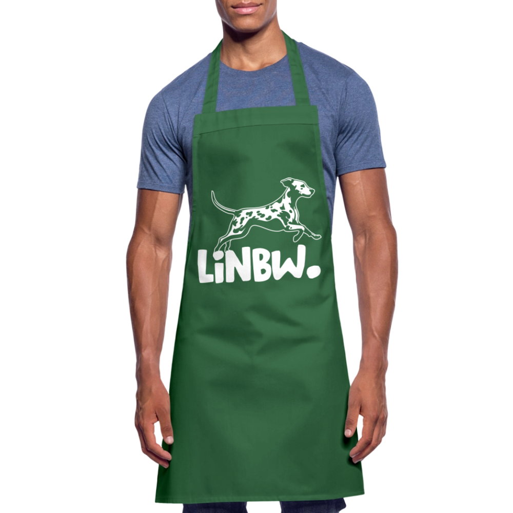 Kochschürze mit LINBW-Logo – schlicht, stilvoll & bewusst - Grün