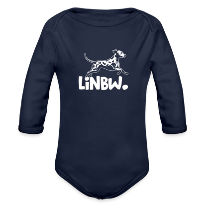 Baby-Body „LINBW. Dalmatiner“ – Für kleine Fans mit großen Pfotenabdrücken - Dunkelnavy