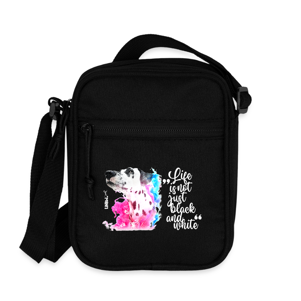 LiNBW. Crossbody Bag Dalmatiner Life is not just black and white - Schwarz