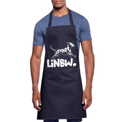Kochschürze mit LINBW-Logo – schlicht, stilvoll & bewusst - Navy