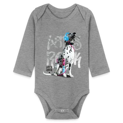 Baby-Body „Let’s Rock – Boa in Concert“ – Musik trifft Dalmatinerpower - Grau meliert