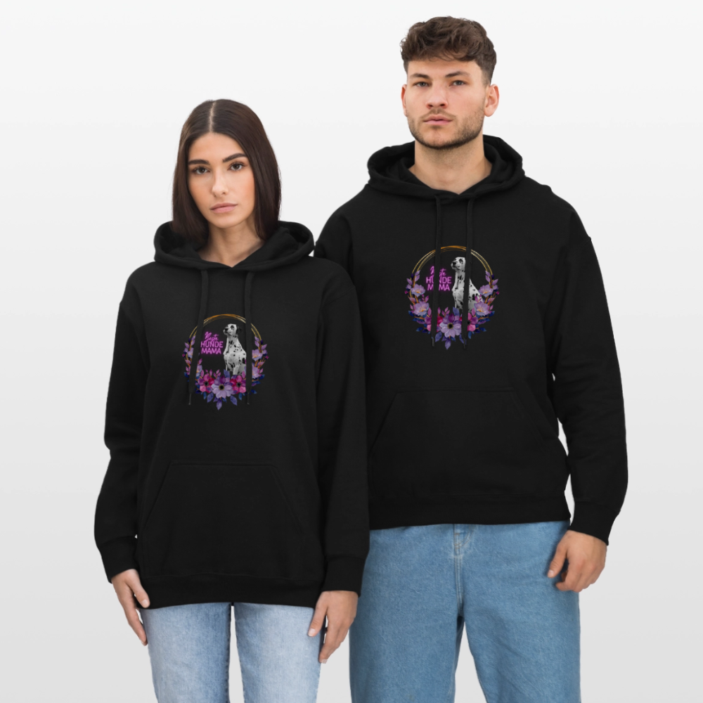 LiNBW. Männer & Frauen Hoodie Beste Hundemama - Schwarz