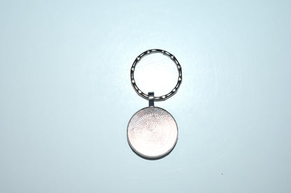 keychain paw print colorful